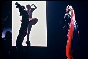 Linda Fiorentino and Karole Armitage in Chain of Desire (1992)