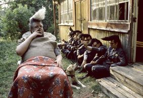 Atte Blom, Sakke Järvenpää, Silu Seppälä, Mauri Sumén, Twist-Twist Erkinharju, Jore Marjaranta, and Leningrad Cowboys in