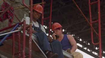 John G. Brennan and Kamal Ahmed in The Jerky Boys (1995)