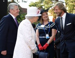 Invited to the Queens birthday party