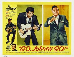 Chuck Berry, Alan Freed, and Jackie Wilson in Go, Johnny, Go! (1959)