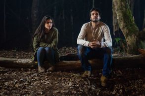 Jackson Hurst and Amber Frank in Vanished (2016)