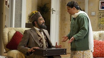 Shobu Kapoor and Adil Ray in Citizen Khan (2012)