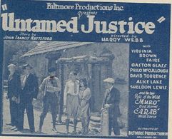 Tom London, Virginia Brown Faire, Gaston Glass, and Philo McCullough in Untamed Justice (1929)