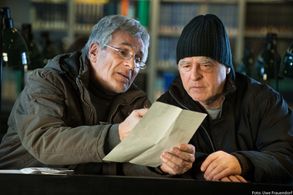 Gojko Mitic and Andreas Schmidt-Schaller in Leipzig Homicide (2001)