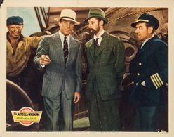 John Carradine, Ricardo Cortez, Robert Coote, and Leyland Hodgson in Mr. Moto's Last Warning (1939)