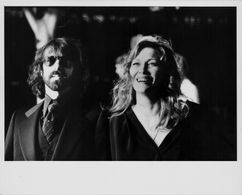 Faye Dunaway and Peter Wolf