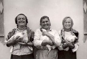 Mayya Bulgakova, Olesya Ivanova, and Valentina Vladimirova in Zdes nam zhit (1972)