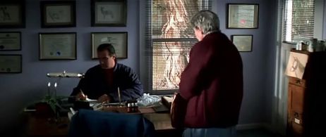 Steven Seagal and L.Q. Jones in The Patriot (1998)