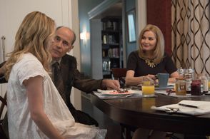 Geena Davis, Robert Emmet Lunney, and Hannah Kasulka in The Exorcist (2016)
