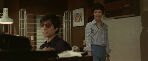 Gô Katô and Karin Yamaguchi in The Castle of Sand (1974)