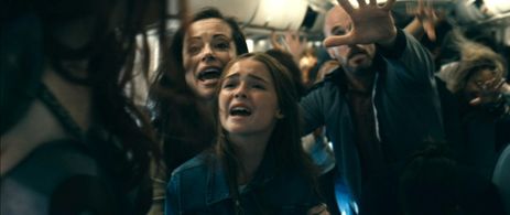 Melanie Peterson and Keller Viaene in The Boys (2019)