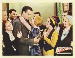 John Wayne, June Clyde, Hugh Cummings, Susan Fleming, Laura La Plante, and Nina Quartero in Arizona (1931)
