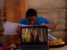 Larramie Doc Shaw and Logan Browning in Pair of Kings (2010)