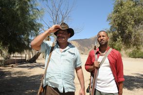 Günther Kaufmann and Tyron Ricketts in Leipzig Homicide (2001)