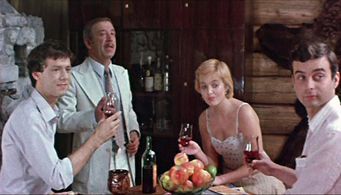 Svetlana Amanova, Algis Arlauskas, Borislav Brondukov, and Denis Kmit in Sportloto-82 (1982)