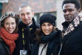 Candid shot at Sundance