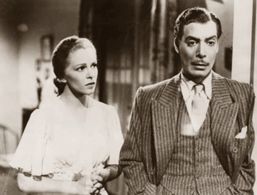 María Rosa Gallo and Narciso Ibáñez Menta in La muerte está mintiendo (1950)
