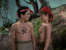 Tommy Kelly and Mickey Rentschler in The Adventures of Tom Sawyer (1938)