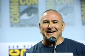 Tim Miller at an event for Terminator: Dark Fate (2019)