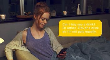 Still from Bumble Commercial for the Onion