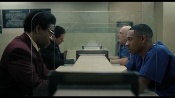 DeRon Horton and Denzel Washington in Roman J. Israel
