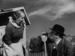 Julia Cæsar and Douglas Håge in It Rains on Our Love (1946)