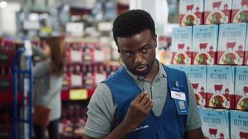 Myles Grier in Sam's Club's 'VIP' Super Bowl commercial