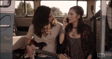 Daniella Pineda and Sebastian Greco in The Detour (2016)