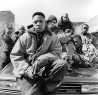 Gabriel Casseus, Shar-Ron Corley, and Andre Moore in New Jersey Drive (1995)