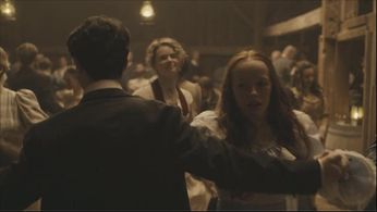 Ashleigh Stewart and Amybeth McNulty in Anne with an E: The Summit of My Desires (2019)