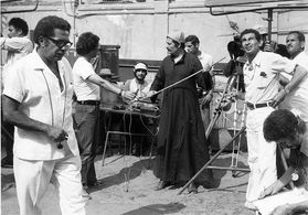 Youssef Chahine and Shukri Sarhan in Return of the Prodigal Son (1978)