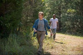 Production Still: The Walking Dead Season 8. R. Keith Harris and Seth Gilliam