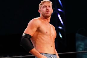 James Cipperly at an event for AEW Dark: Elevation (2021)