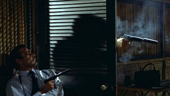 Sean Connery and Anthony Dawson in Dr. No (1962)