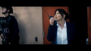 Shannen Doherty and Anthony Xzavier Estrada in Hot Seat (2022)