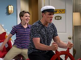 Jake Paul and Ethan Wacker in Bizaardvark (2016)