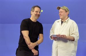 Jon Avnet and Kerry Conran in Sky Captain and the World of Tomorrow (2004)