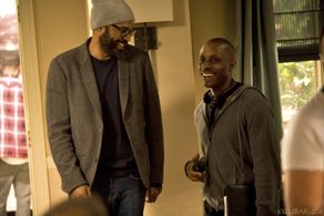 Salim Akil and Kenny Smith Jr.