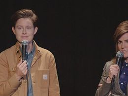 Cameron Esposito and River Butcher in Take My Wife (2016)