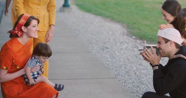 Cameron Gilliam, Rachel Schrey, Bethany Davenport, and Bodie Locke in Summer of '67 (2018)