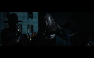 Dominic L. Santana and Bertrand-Xavier Corbi in The Outsider (2019)