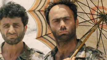 Salim Daw and Suhel Haddad in Avanti Popolo (1986)