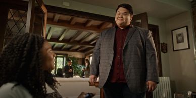 Oliver and Nia in Ghostwriter