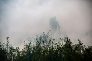 Marc-André Grondin and Charlotte St-Martin in Ravenous (2017)