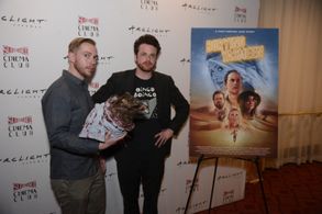 Phillip Clark Davis and Chance LaSalle at an event for Burying Yasmeen (2019)