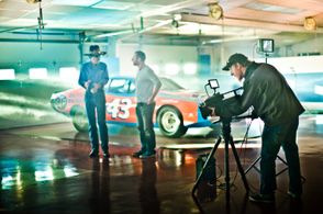 Richard Petty, Mike Viney, and Al Francesco in Petty Blue (2010)