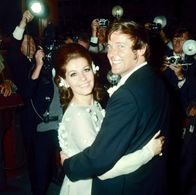 Roger Moore and Luisa Mattioli