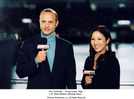 Michelle Kwan and Brian Boitano in Ice Princess (2005)