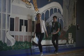 Willa Fitzgerald and John Karna in Scream: The TV Series (2015)